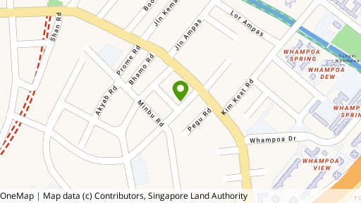 Map showing the location of Ecoville