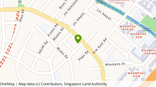 Map showing the location of Chelsea Grove