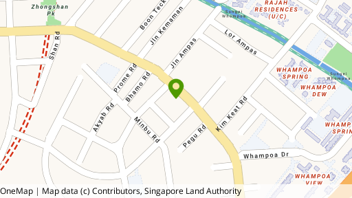 Map showing the location of Goodwill Mansion