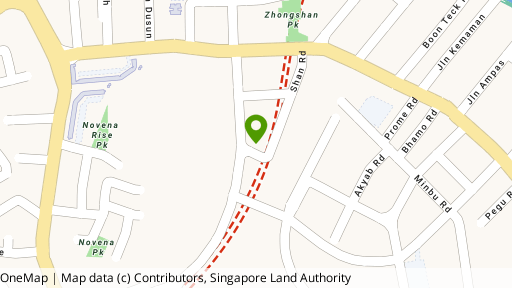 Map showing the location of Pinnacle 16