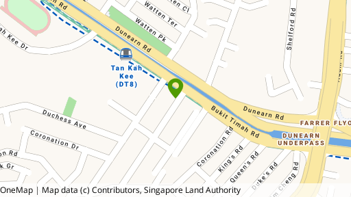 Map showing the location of 4B Princess Of Wales Road