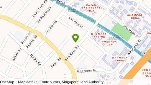 Map showing the location of Regal Court