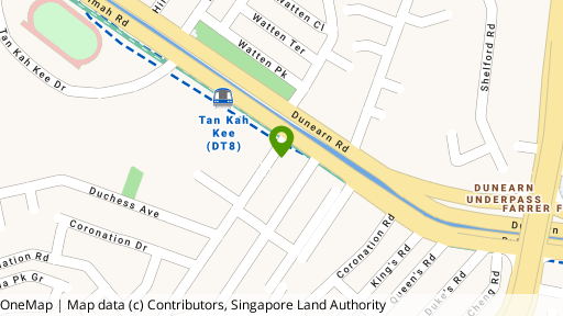Map showing the location of One Duchess