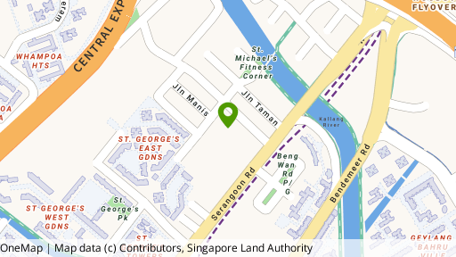 Map showing the location of The Richmond