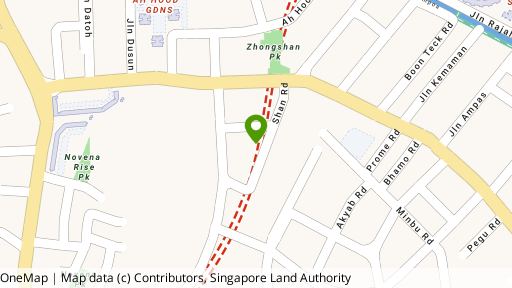 Map showing the location of 12 On Shan