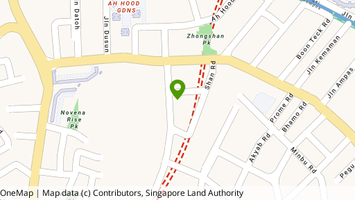 Map showing the location of The Centrio