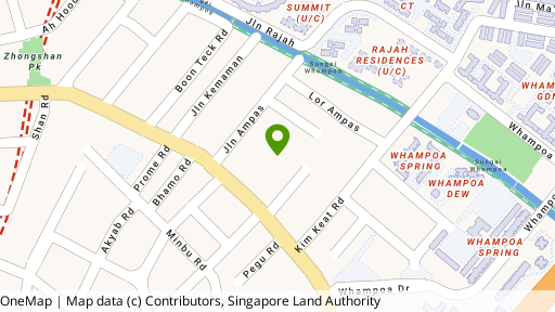 Map showing the location of Balestier Regency