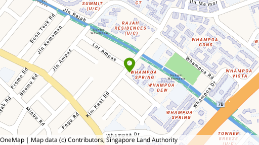 Map showing the location of Kim Keat House