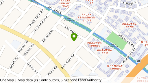 Map showing the location of The Interweave