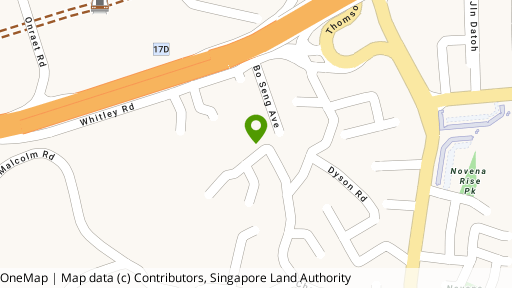 Map showing the location of Villa Chancerita