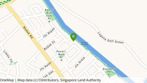 Map showing the location of Ria Townhouses