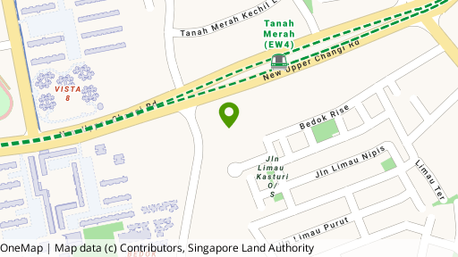 Map showing the location of Grandeur Park Residences
