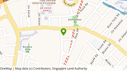 Map showing the location of The Marque @ Irrawaddy