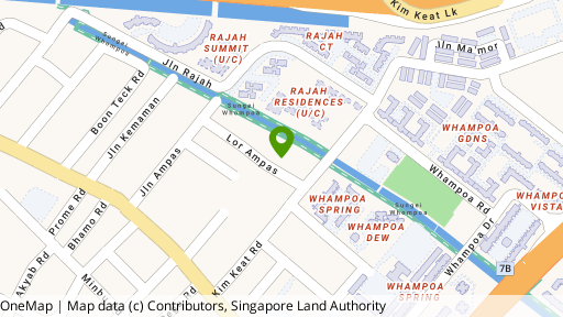 Map showing the location of D'lotus