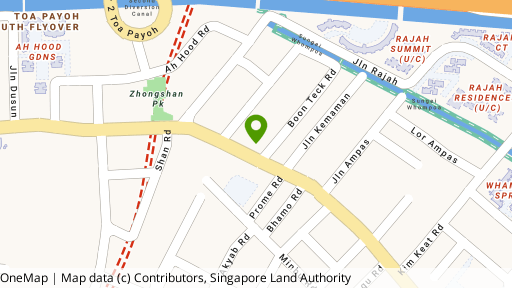 Map showing the location of Giffard Mansion