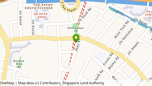 Map showing the location of Wai Wing Centre