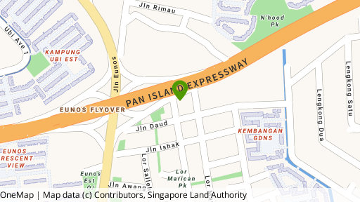 Map showing the location of Residences 88