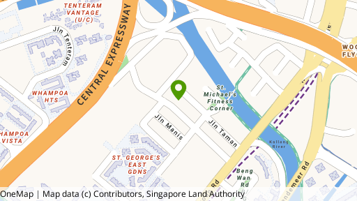 Map showing the location of MCST Terminated