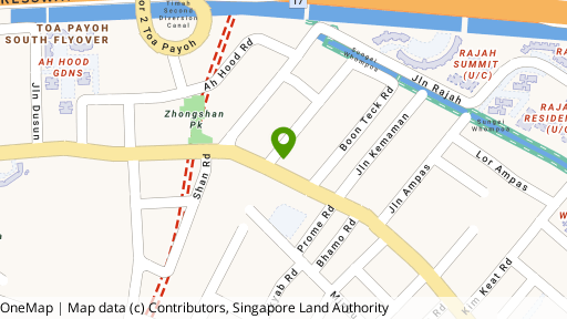 Map showing the location of Public Mansions