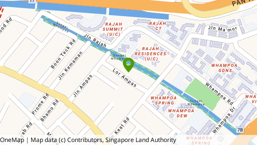 Map showing the location of GS Building