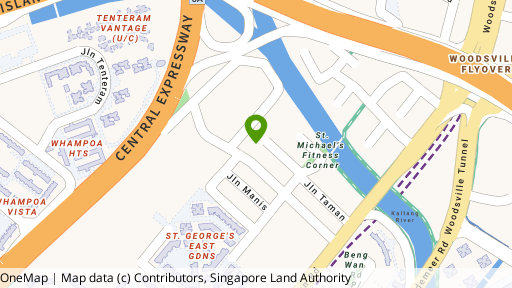 Map showing the location of St Michael's Mansion ( To be liquidated )