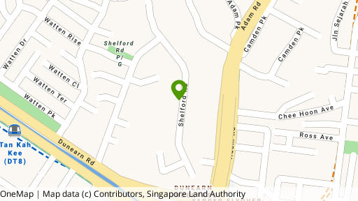 Map showing the location of Nineteen Shelford Road