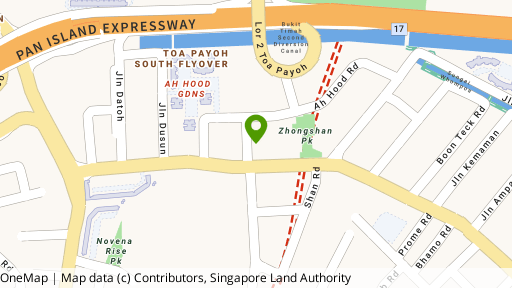 Map showing the location of Viio @ Balestier