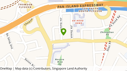 Map showing the location of Yolland Investments Pte Ltd