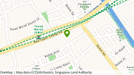Map showing the location of The Glades