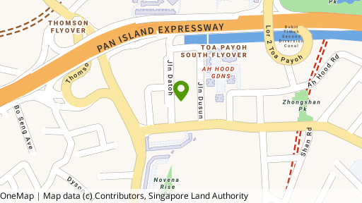 Map showing the location of 20A Jalan Datoh