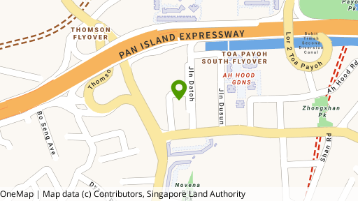 Map showing the location of Global Ville