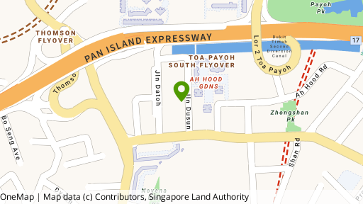Map showing the location of Gallery Fifteen