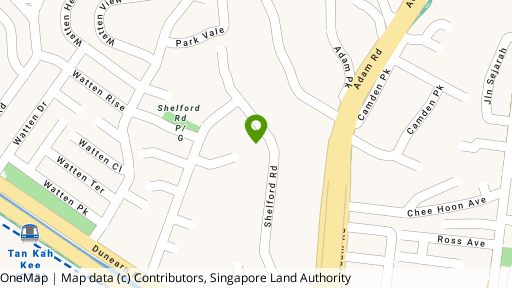 Map showing the location of Shelford 23