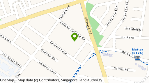 Map showing the location of Ama Building