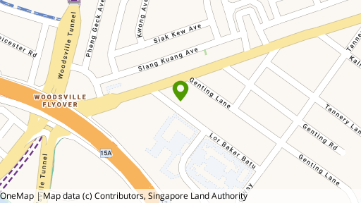 Map showing the location of Brightway Building