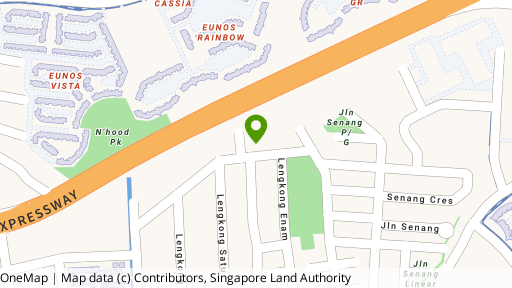 Map showing the location of Levenue
