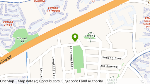 Map showing the location of Hua Yu Mansion