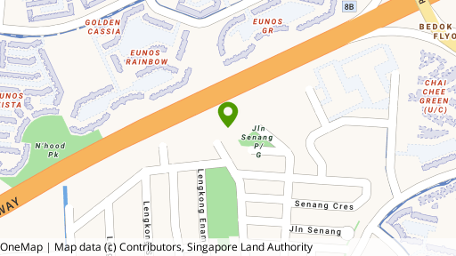 Map showing the location of Vacanza @ East
