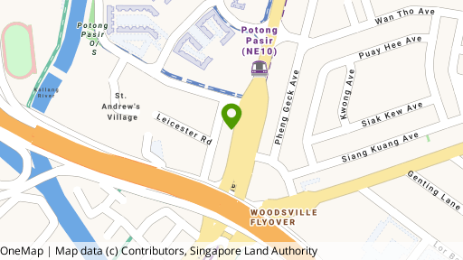 Map showing the location of Woodsville 28