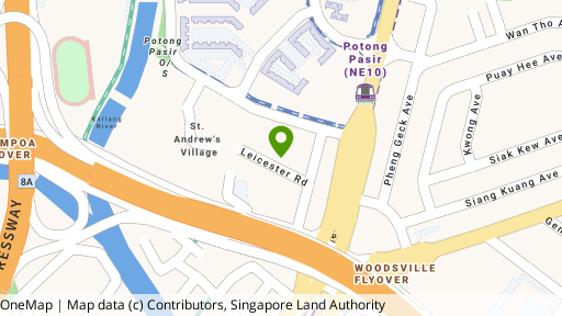 Map showing the location of Intero