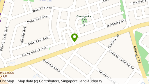 Map showing the location of 77 Jalan Wangi