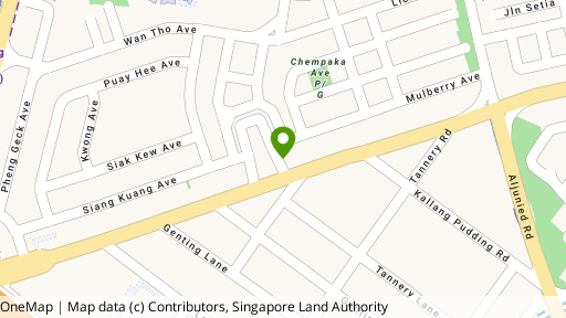 Map showing the location of 77 Jalan Wangi
