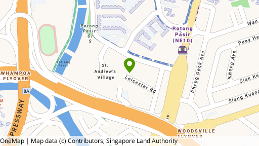 Map showing the location of Platinum Edge