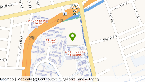 Map showing the location of Le Crescendo