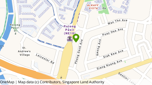 Map showing the location of Sennett Residence