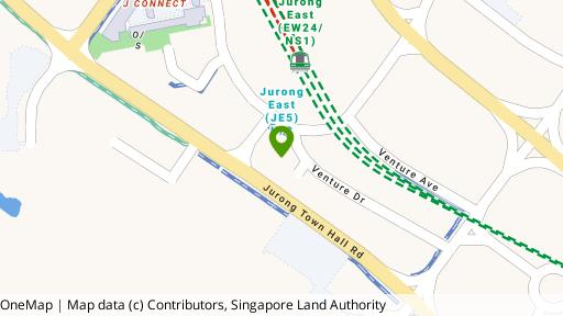 Map showing the location of Lakeside Apartments