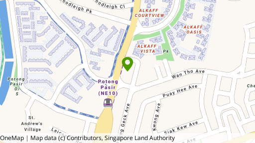 Map showing the location of Nin Residence