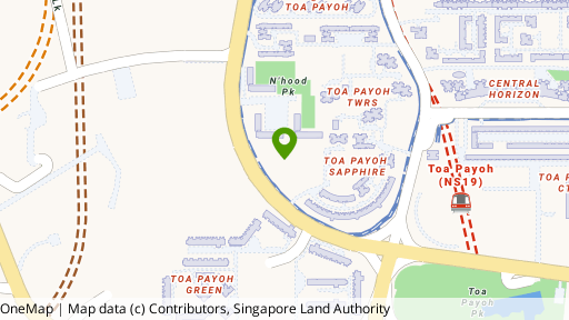 Map showing the location of Oleander Towers