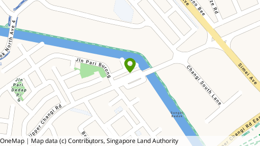 Map showing the location of Picardy Gardens
