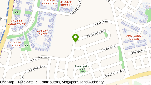 Map showing the location of Sennett Estate